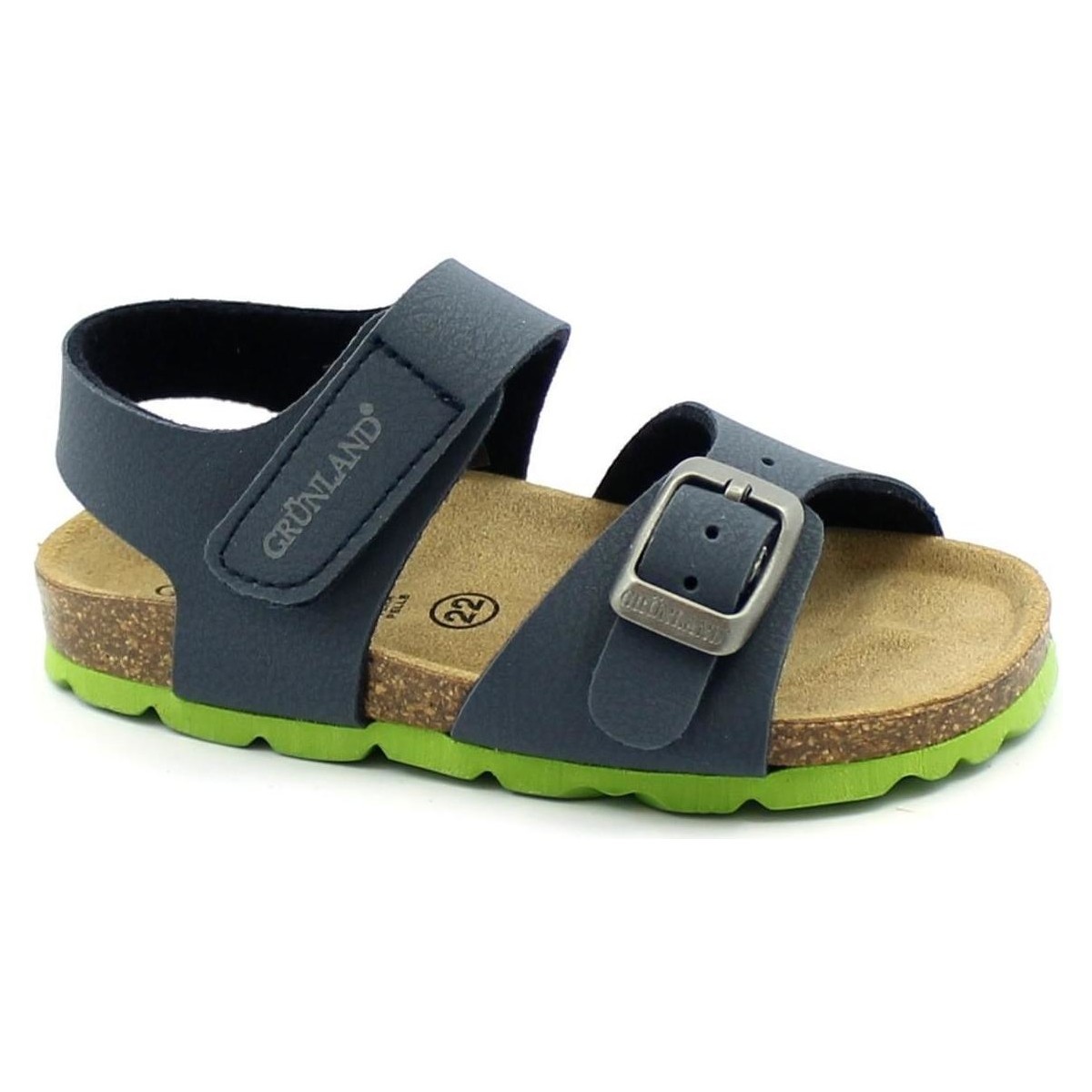 Schuhe Kinder Sandalen / Sandaletten Grunland GRU-E21-SB0231-BLI Blau