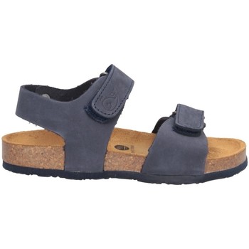 Schuhe Jungen Sandalen / Sandaletten Plakton 125093 Sandalen Kind BLAU Blau