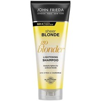Beauty Shampoo John Frieda Sheer Blonde Champú Aclarante Blondes Haar 