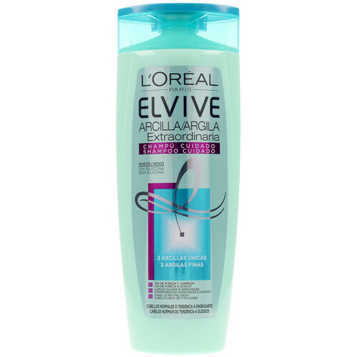 Beauty Damen Shampoo L'oréal Elvive Extraordinary Clay Pflegeshampoo 