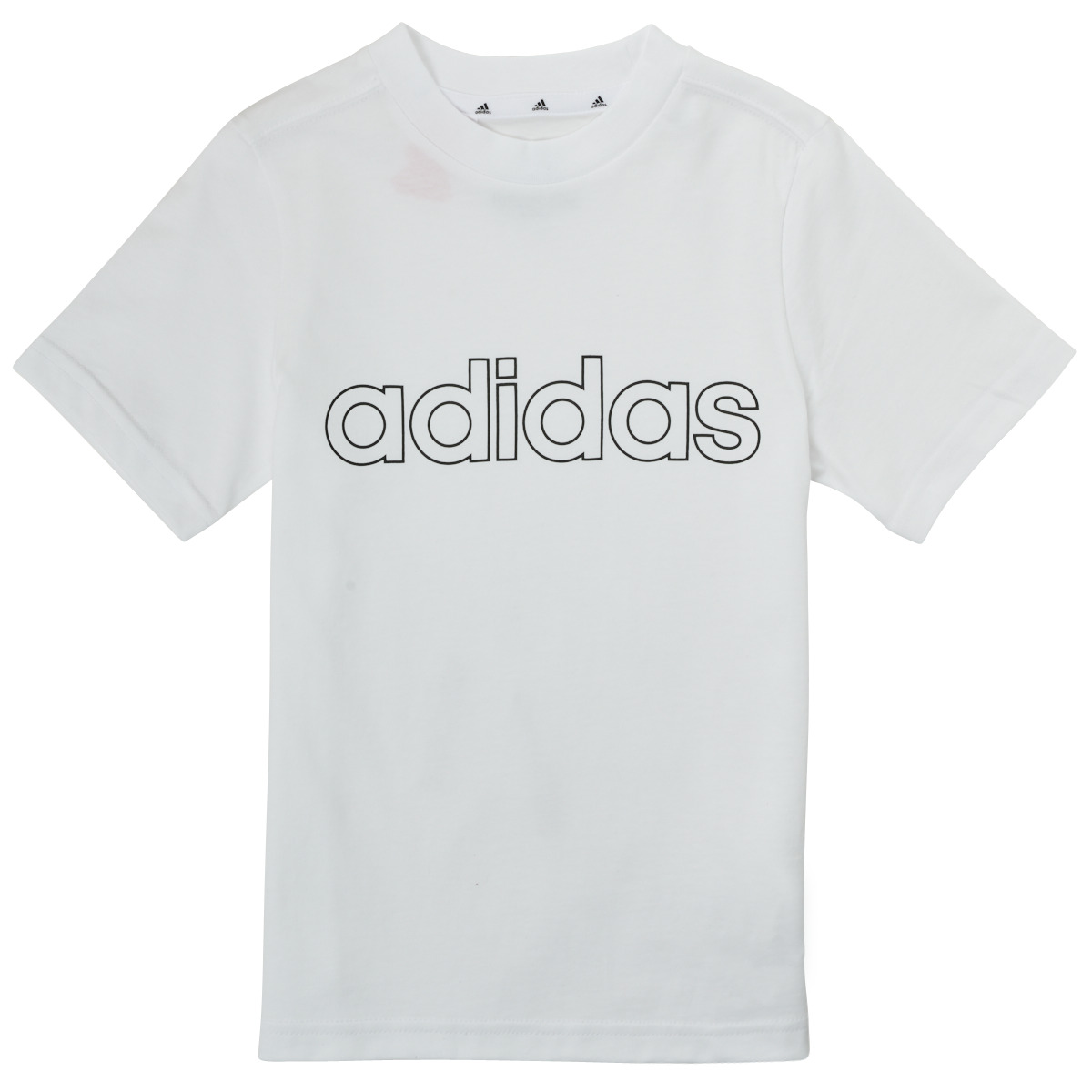 Kleidung Jungen T-Shirts adidas Performance ALBA Weiss