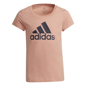 Kleidung Mädchen T-Shirts adidas Performance ALBERIC Rosa