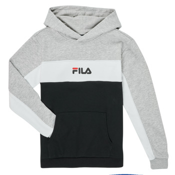 Kleidung Jungen Sweatshirts Fila CAMILLA Schwarz / Grau