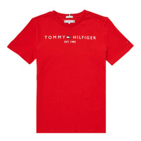 Kleidung Jungen T-Shirts Tommy Hilfiger SELINERA Rot