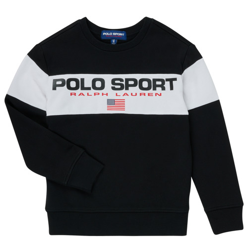 Kleidung Jungen Sweatshirts Polo Ralph Lauren SIMEON Schwarz