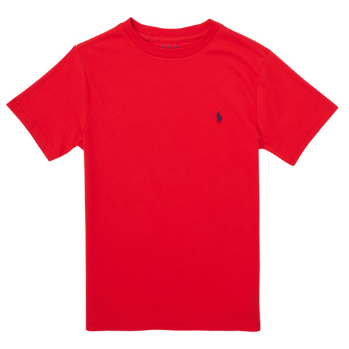Kleidung Kinder T-Shirts Polo Ralph Lauren NOUVILE Rot