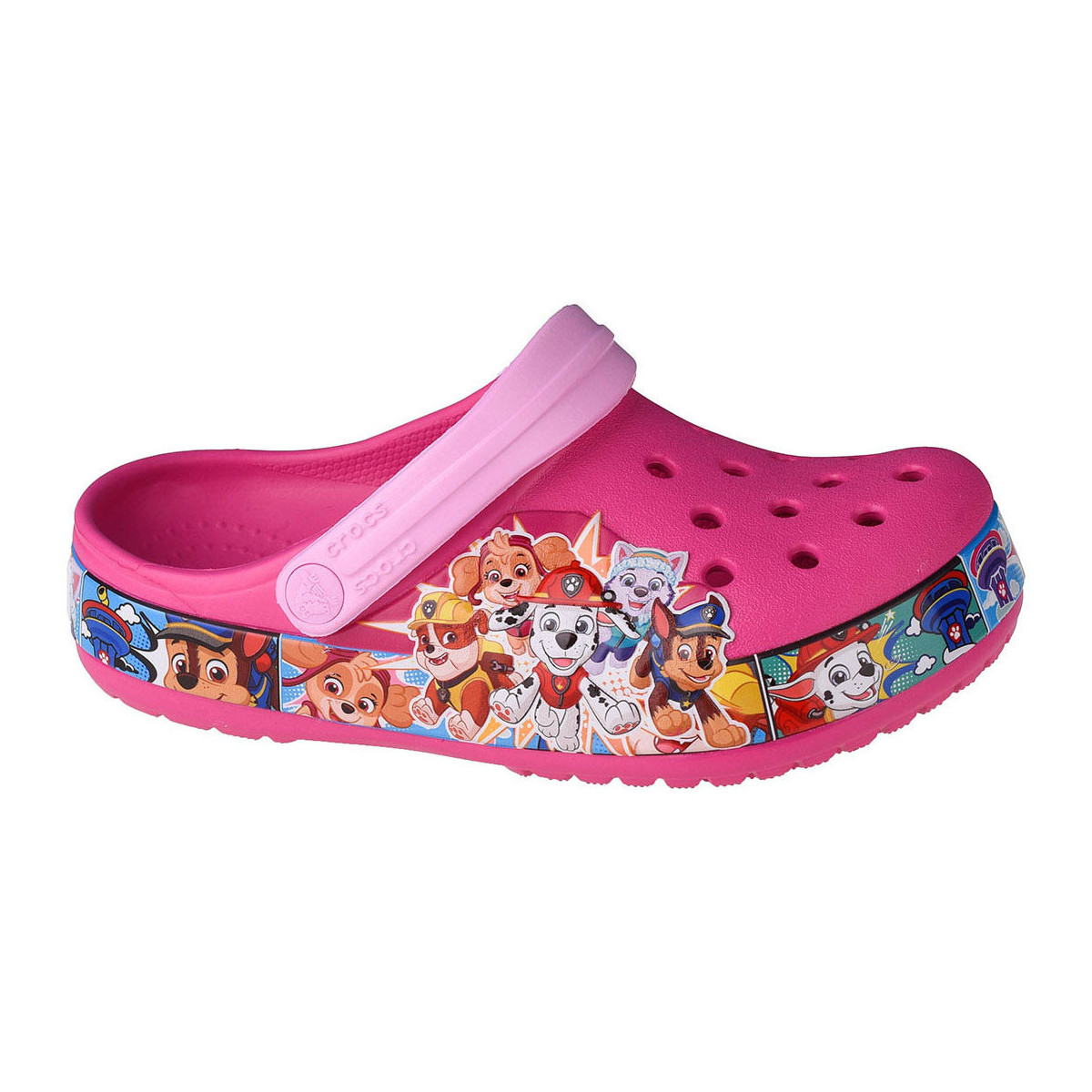 Schuhe Mädchen Hausschuhe Crocs Fun Lab Rosa