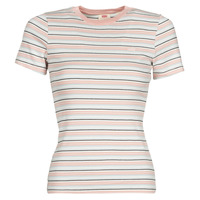 Kleidung Damen T-Shirts Levi's SS RIB BABY TEE Multicolor