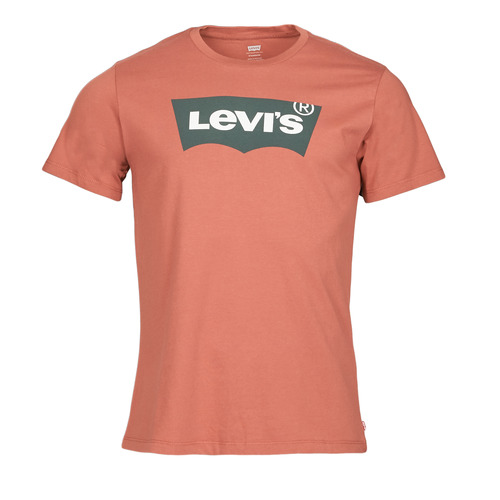 Levi's HOUSEMARK GRAPHIC TEE Bordeaux - Kleidung T-Shirts Herren 2174 