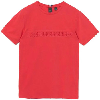 Kleidung Jungen T-Shirts & Poloshirts Le Temps des Cerises BBRANKBO00000 Rot