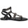 Schuhe Damen Sandalen / Sandaletten Mosaic 3010 VITELLO NERO Schwarz