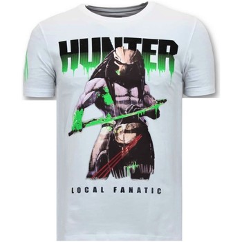 Kleidung Herren T-Shirts Lf Hunter Predator Weiss Weiss