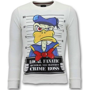 Kleidung Herren Sweatshirts Lf Alcatraz Prisoner Weiss