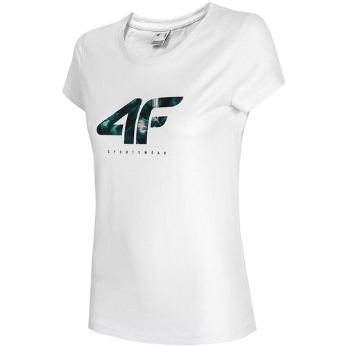 Kleidung Damen T-Shirts 4F TSD030 Weiss