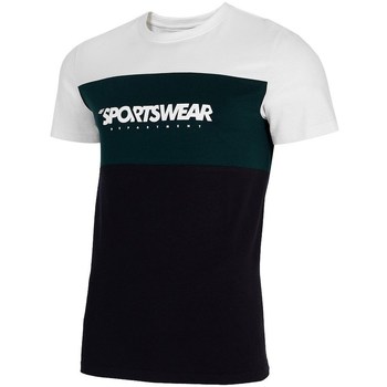 Kleidung Herren T-Shirts 4F TSM016 Schwarz, Weiß