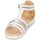 Schuhe Damen Sandalen / Sandaletten Geox KARLY Weiss