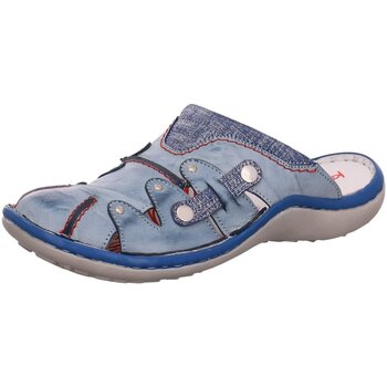 Schuhe Damen Pantoletten / Clogs Krisbut Pantoletten CLOG 2220-7-1 Blau