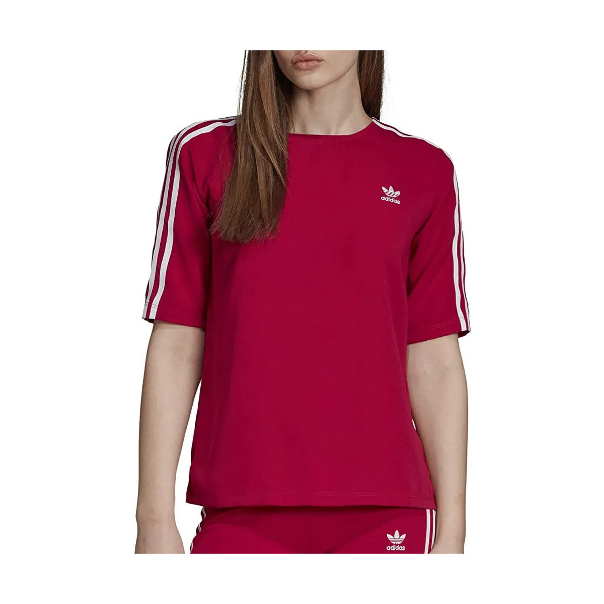 Kleidung Damen T-Shirts & Poloshirts adidas Originals DV0853 Rosa