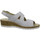 Schuhe Damen Sandalen / Sandaletten Longo Sandaletten -Bequemsandalette,multi/rohwei 1071623 Weiss
