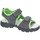 Schuhe Jungen Sandalen / Sandaletten Superfit Schuhe Sandale Leder \ SCORPIUS 1-000181-2000 Grau