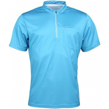 Kleidung Herren T-Shirts High Colorado Sport NOS BIKE-M, Mens Zip Shirt,bluejay 1066062 blau