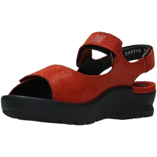 Schuhe Damen Sandalen / Sandaletten Wolky Sandaletten Delft 03927 Rot