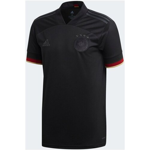 Kleidung Herren T-Shirts & Poloshirts Adidas Sportswear Sport DFB Away Jersey EM 2021 EH6117 Schwarz