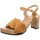 Schuhe Damen Sandalen / Sandaletten Softclox Must-Haves Lissy 3545-01 caramel Kaschmir 3545-01 Braun