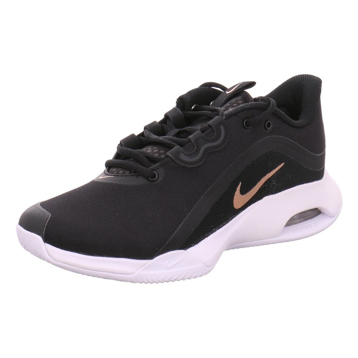 Schuhe Damen Tennisschuhe Nike Sportschuhe NIKECOURT AIR MAX VOLLEY WOMEN CV0851 024 Schwarz