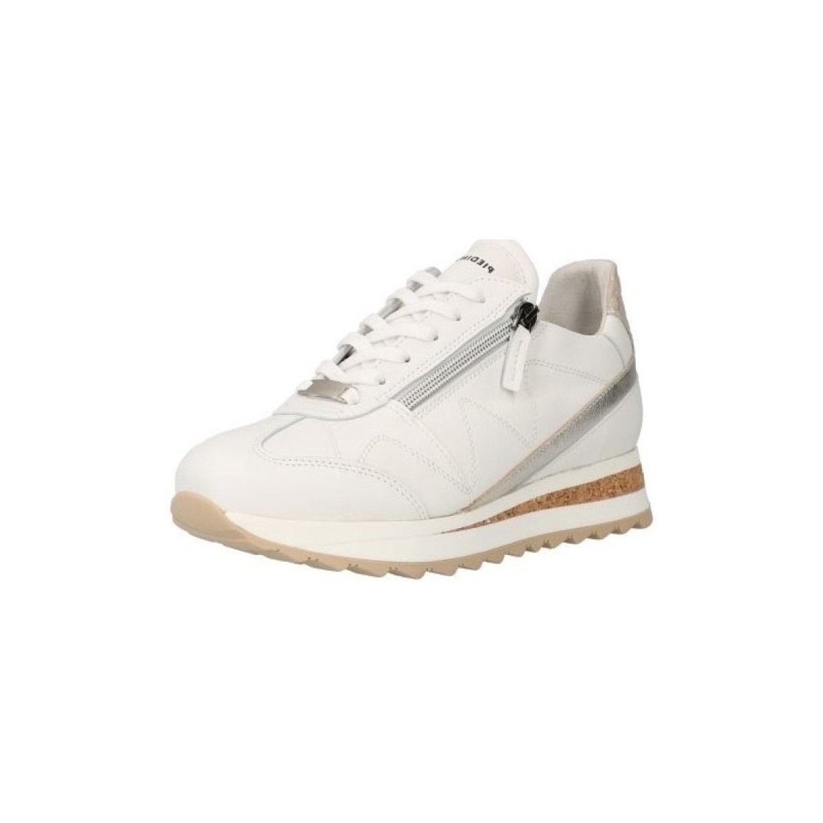 Schuhe Damen Derby-Schuhe & Richelieu Piedi Nudi Schnuerschuhe 2487 white 2487-05.07PN Weiss