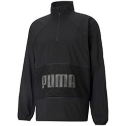 Kleidung Herren Sweatshirts Puma Accessoires Bekleidung TRAIN GRAPHIC WOVEN 1/2 ZI 520120 001 Schwarz