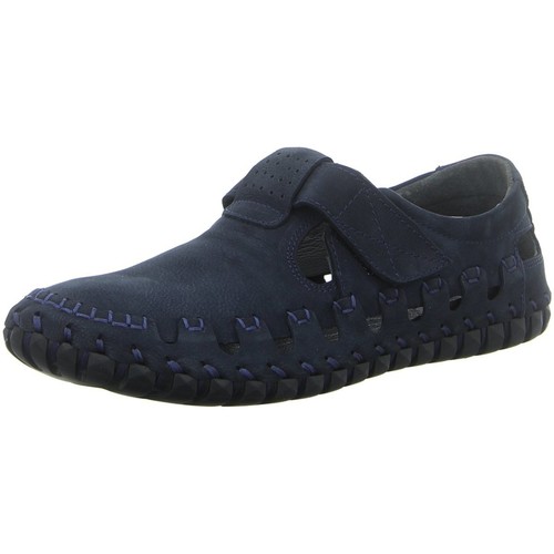 Schuhe Herren Slipper Gemini Slipper NUBUK SLIPPER 361770-03-802** Blau