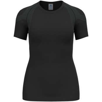Kleidung Damen T-Shirts Odlo Sport T-shirt s/s crew neck ACTIVE S black 313271 15000-15000 schwarz
