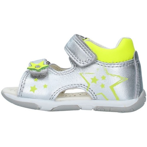 Schuhe Mädchen Sandalen / Sandaletten Geox B150YA0Y2BC Silbern