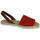 Schuhe Damen Sandalen / Sandaletten Sandali  Rot