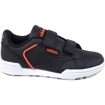 Schuhe Kinder Sneaker Low adidas Originals Roguera Schwarz