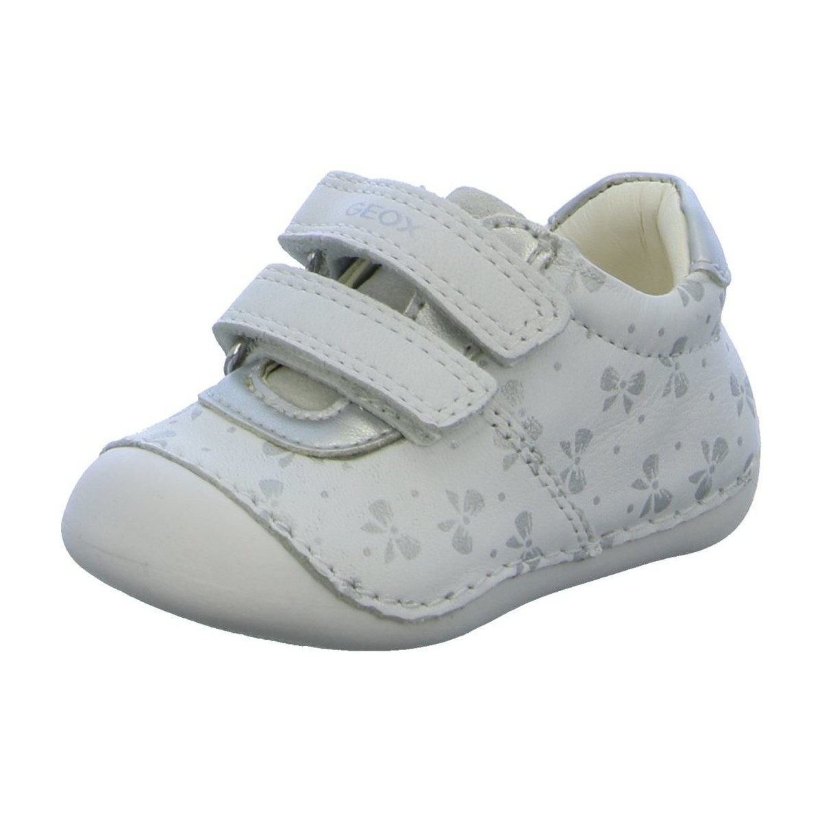 Schuhe Mädchen Babyschuhe Geox Maedchen B TUTIM G.B-NAP P.SY B9440B-0TUNF C1000 Weiss