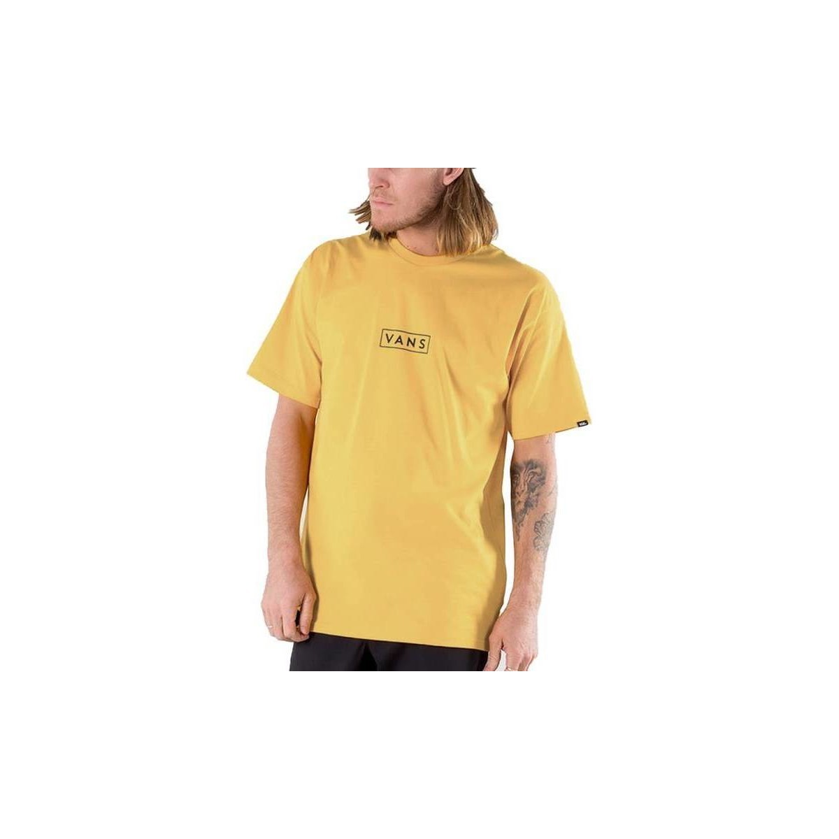 Kleidung Herren T-Shirts & Poloshirts Vans T-Shirt  MN Easy Box SS Honey Gold Gelb