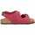 Schuhe Jungen Sandalen / Sandaletten Plakton 120046 Sandalen Kind ROT Rot