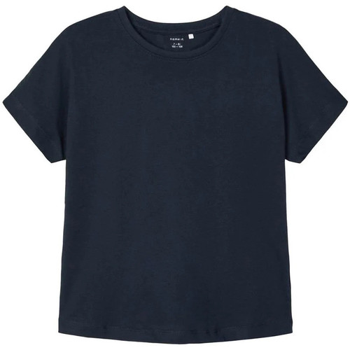 Kleidung Mädchen T-Shirts & Poloshirts Name it 13192839 Blau