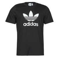 Kleidung Herren T-Shirts adidas Originals TREFOIL T-SHIRT Schwarz