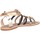 Schuhe Damen Sandalen / Sandaletten Le Salentine 1003 Sandalen Frau SCHWARZ / GOLD / LEOP Multicolor