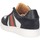 Schuhe Herren Sneaker Low Made In Italia 122 Sneaker Mann WEISS BLAU Multicolor