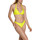 Kleidung Damen Bikini Ober- und Unterteile Lisca Triangel-Badeanzug-Oberteil ohne Bügel Ibiza Gelb