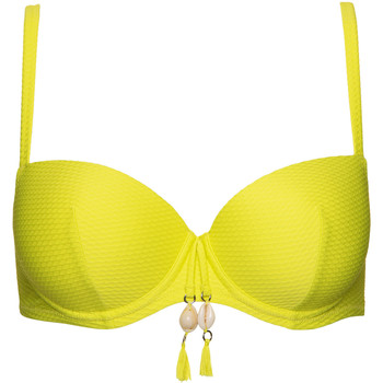 Kleidung Damen Bikini Ober- und Unterteile Lisca Vorgeformter Badeanzug Top Ibiza Gelb