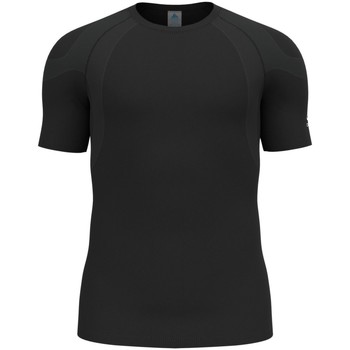 Kleidung Herren T-Shirts Odlo Sport T-shirt s/s crew neck ACTIVE S black 313272 15000-15000 schwarz