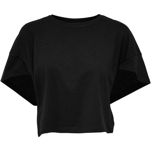 Kleidung Damen T-Shirts & Poloshirts Only  Schwarz