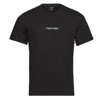 Kleidung Herren T-Shirts Calvin Klein Jeans SS CREW NECK Schwarz