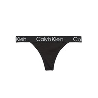Unterwäsche Damen Strings Calvin Klein Jeans THONG Schwarz