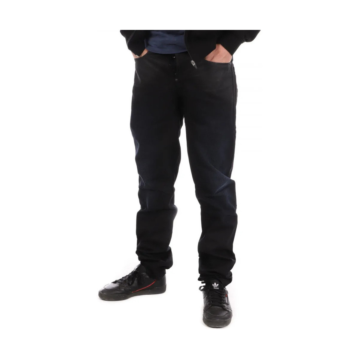 Kleidung Herren Straight Leg Jeans G-Star Raw 50819-6089 Schwarz